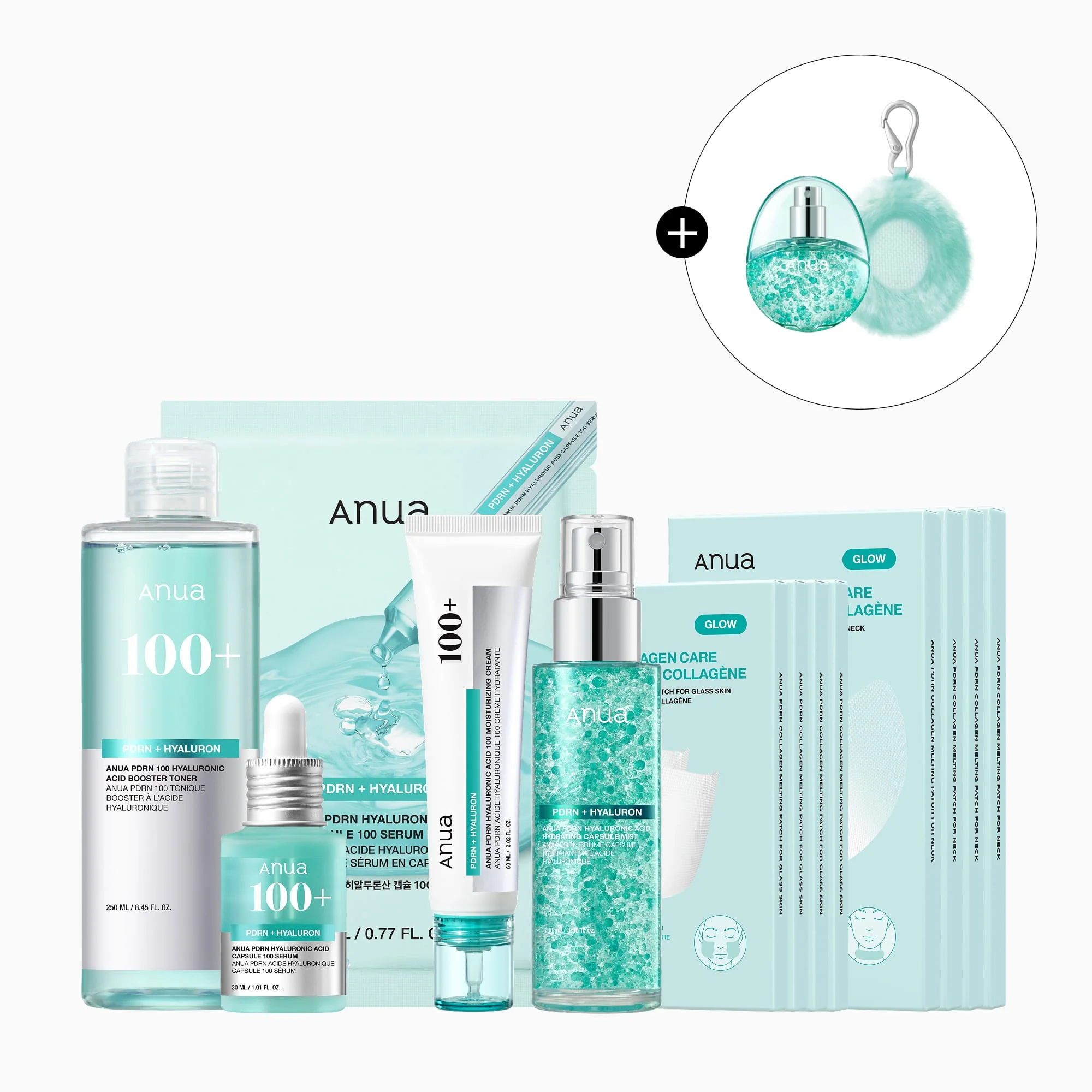 Anua US Bundle PDRN Glow Boost Full Routine Set