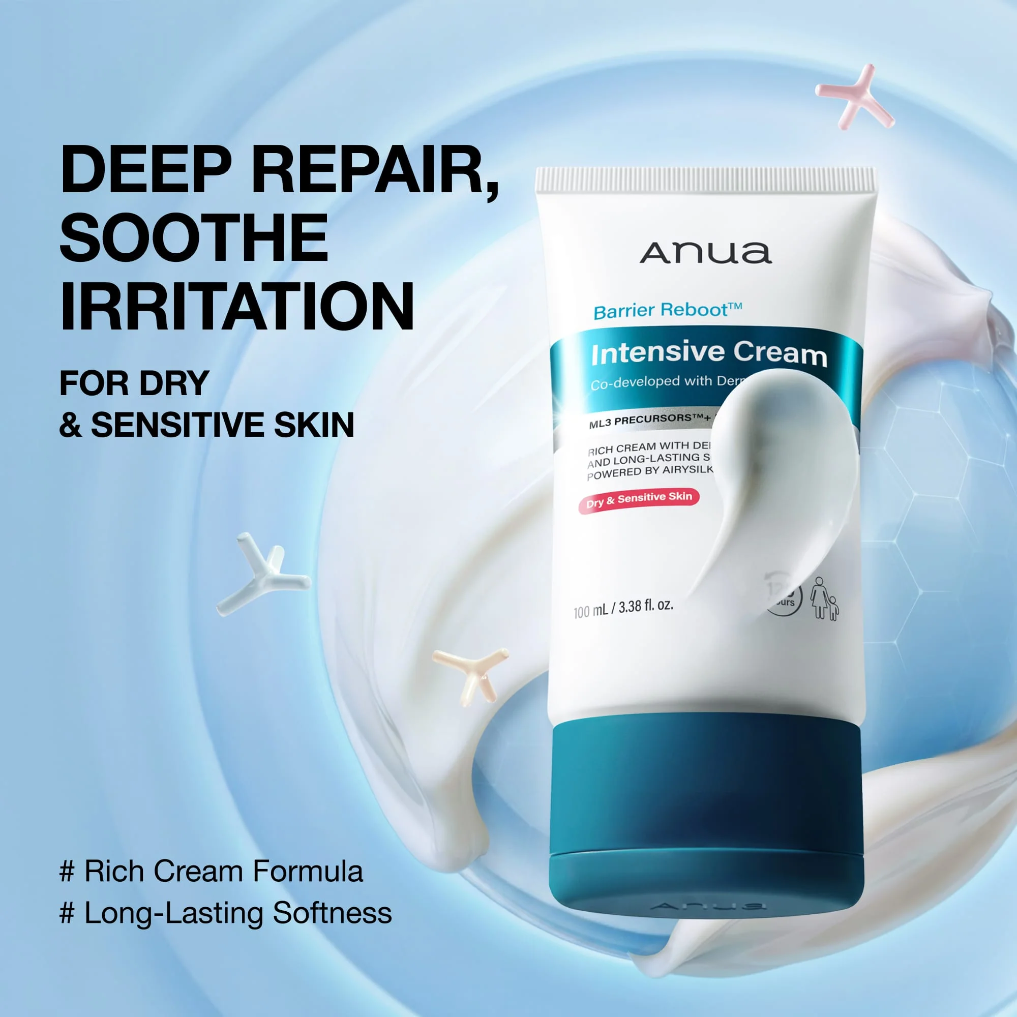 Anua US Moisturizer Barrier Reboot Intensive Cream