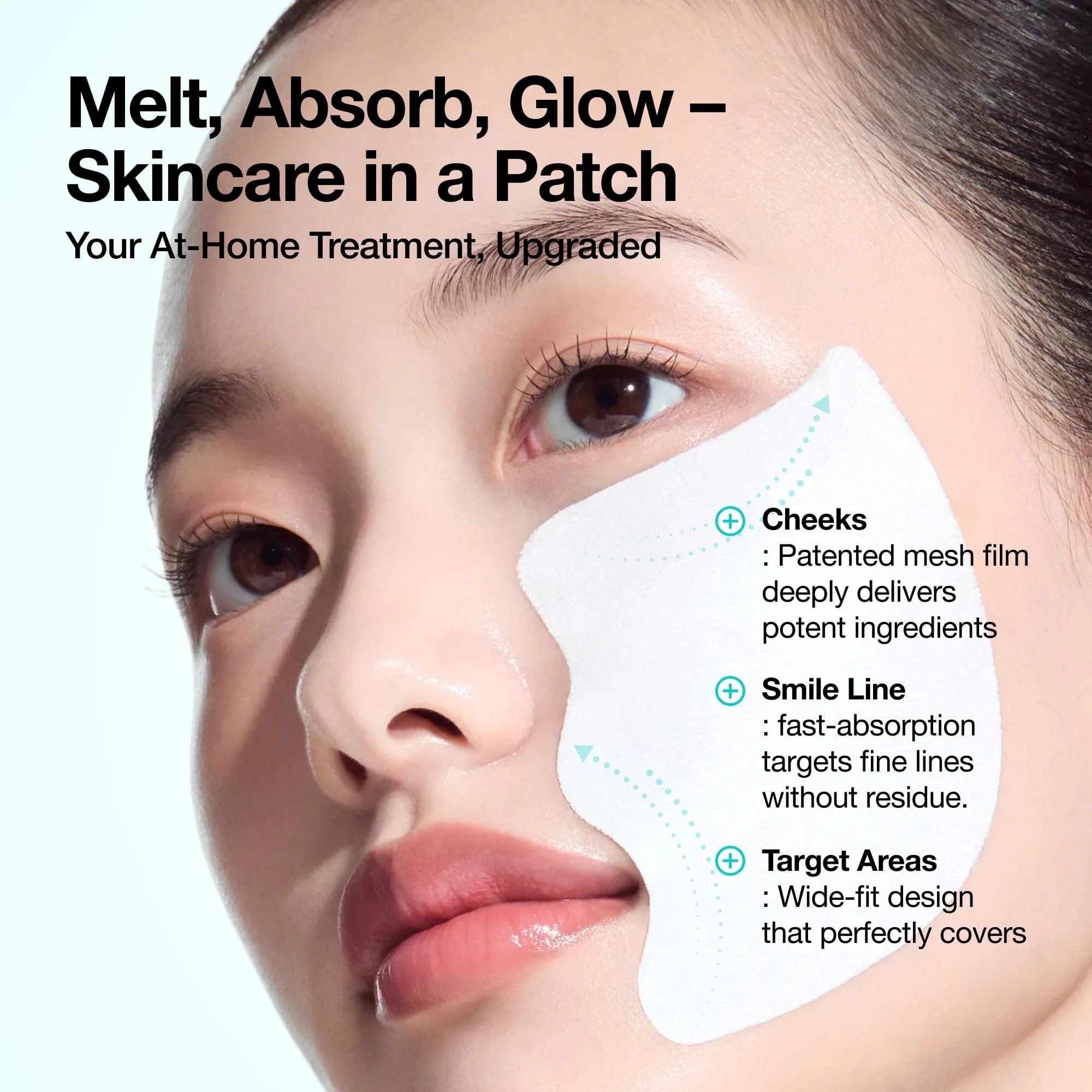 Anua US Spot Patches PDRN COLLAGEN MELTING PATCH FOR GLASS SKIN 4ea